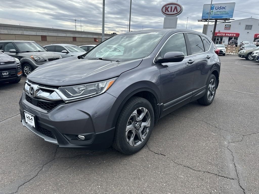 Used 2017 Honda CR-V EX with VIN 5J6RW2H5XHL060664 for sale in Duluth, Minnesota
