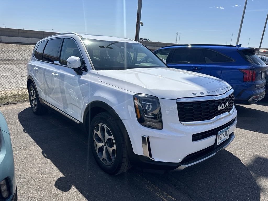 Certified 2022 Kia Telluride EX with VIN 5XYP3DHC1NG231079 for sale in Duluth, Minnesota