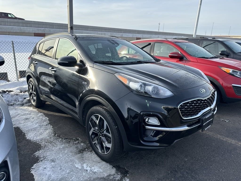 Certified 2022 Kia Sportage EX with VIN KNDPNCAC5N7980365 for sale in Duluth, Minnesota